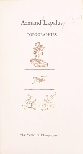 Topographies - Armand Lapalus - FeniXX réédition numérique