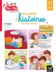 Mon cahier de lecture Téo et Nina avec histoires audio associées GS-CP