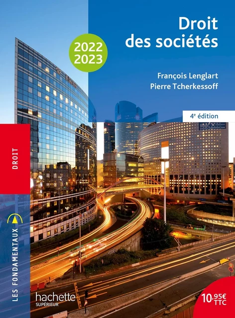 Fondamentaux  - Droit des sociétés 2022-2023 - Ebook epub - François Lenglart, Pierre Tcherkessoff - Hachette Éducation