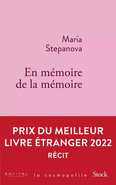 En mémoire de la mémoire - Maria Stepanova - Stock