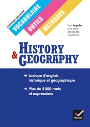 History Geography Classes européennes, Vocabulaire, outils et méthodes éd. 2022 PDF