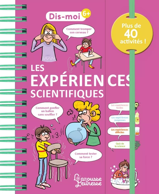 Les expériences scientifiques - Valentin Verthé - Larousse