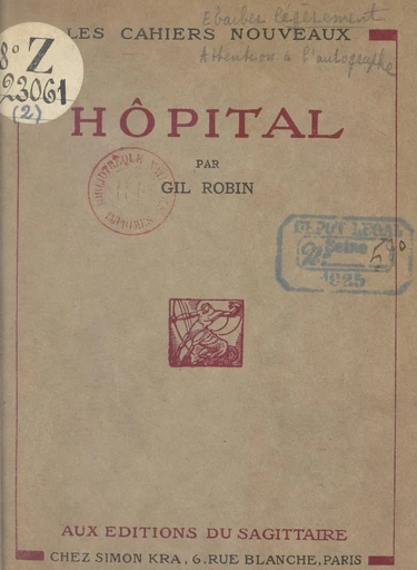 Hôpital - Gil Robin - FeniXX réédition numérique