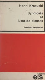 Syndicats et lutte de classes