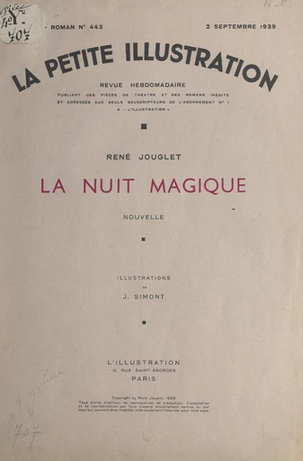 La nuit magique - René Jouglet - FeniXX réédition numérique