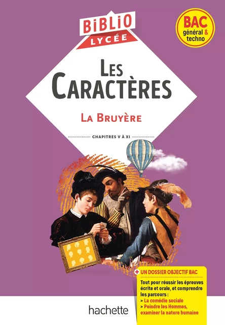 BiblioLycée - Les Caractères, La Bruyère - BAC 2025 -  La Bruyère, Véronique Brémond - Hachette Éducation