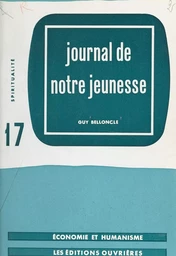 Journal de notre jeunesse