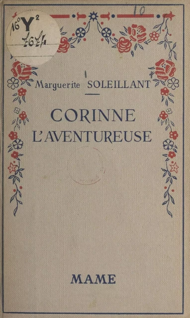 Corinne l'aventureuse - Marguerite Soleillant - FeniXX réédition numérique