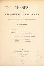 Contribution à l'étude des roches alcalines de l'Est-africain