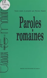 Paroles romaines