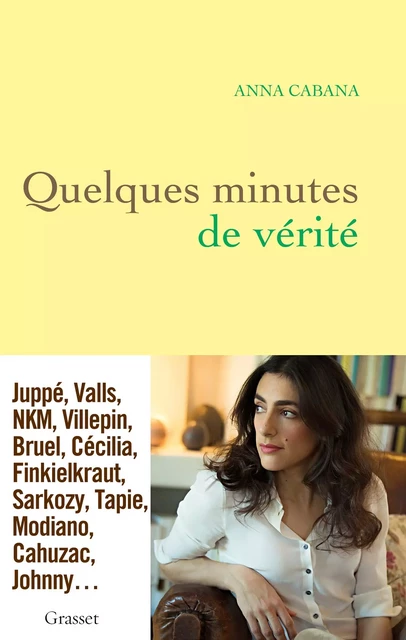 Quelques minutes de vérité - Anna Cabana - Grasset