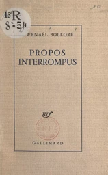 Propos interrompus