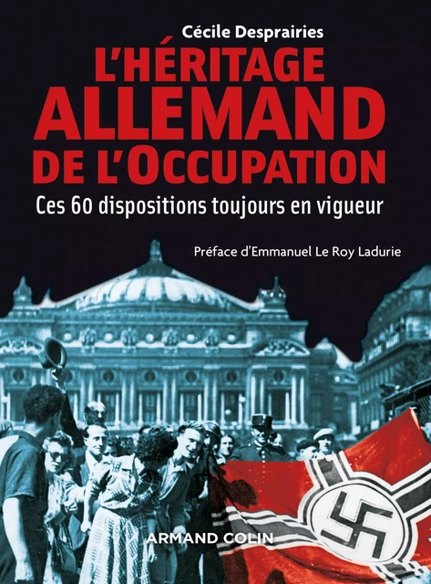 L'Héritage allemand de l'Occupation - Cecile Desprairies - Armand Colin