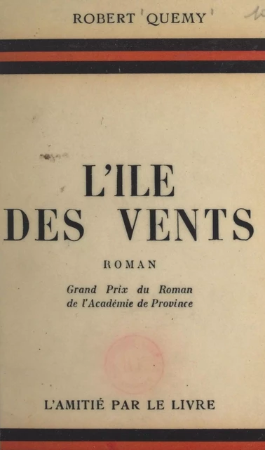 L'Île des Vents - Robert Quémy - FeniXX réédition numérique