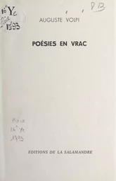 Poésies en vrac