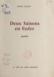 Deux saisons en enfer