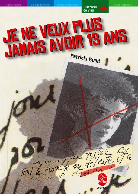 Je ne veux plus jamais avoir 13 ans - Patricia Bullit - Livre de Poche Jeunesse