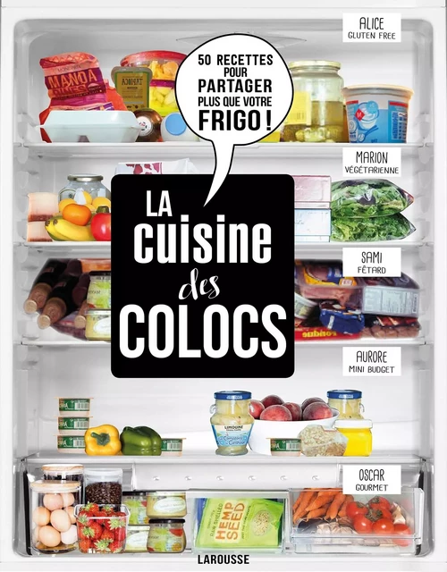 La cuisine des colocs - Audrey Cosson - Larousse