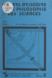 Sur les théories des séries au XIXe siècle