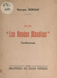 Sur les années maudites