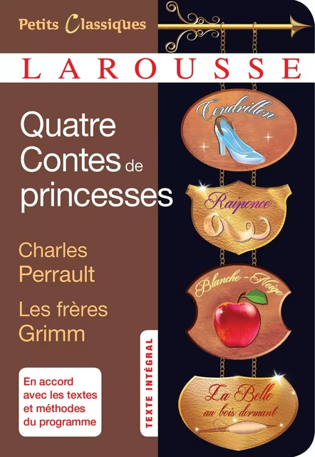 Quatre contes de princesses -  Collectif - Larousse