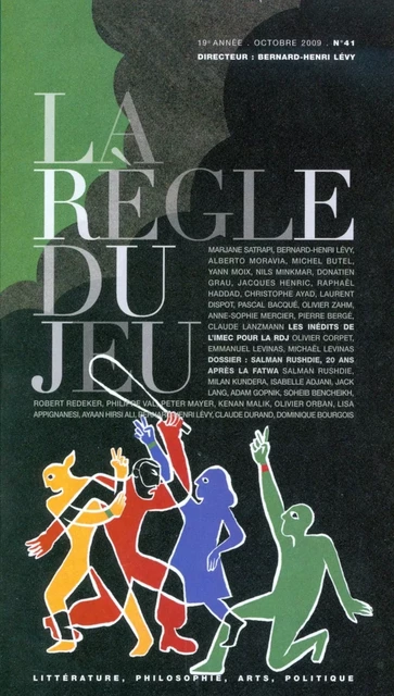 La règle du jeu n°41 -  Collectif - Grasset