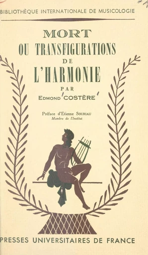 Mort ou transfigurations de l'harmonie - Edmond Costère - FeniXX réédition numérique