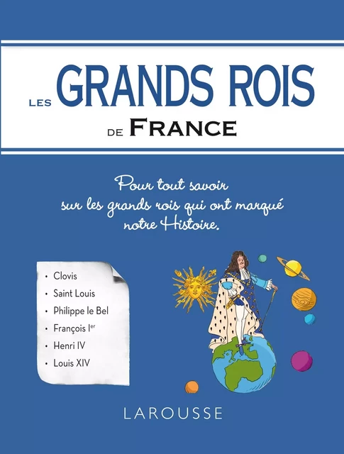 Les Grands rois de France -  Collectif - Larousse