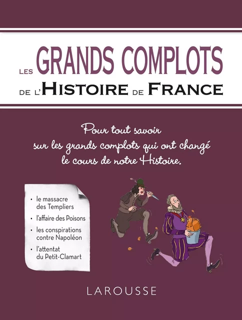 Les Grands complots de l'Histoire de France -  Collectif - Larousse