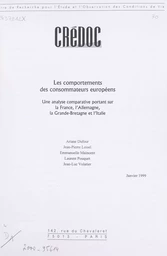 Les comportements des consommateurs européens