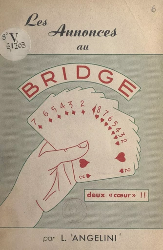 Les annonces au bridge - Louis Angelini - FeniXX réédition numérique