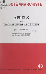 Appels aux travailleurs algériens