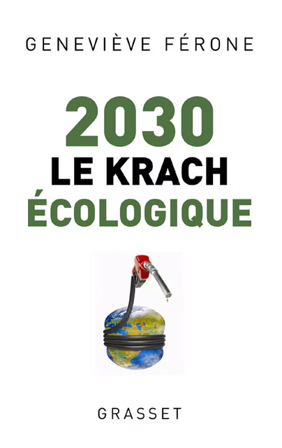 2030 le krach écologique - Geneviève Férone - Grasset