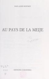 Au pays de la Meije