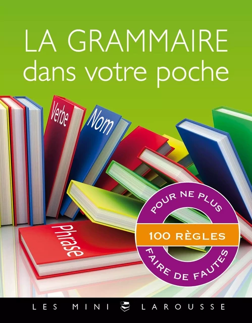 La grammaire dans votre poche - André Vulin - Larousse