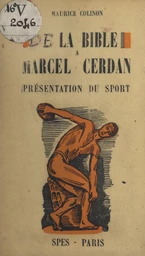 De la Bible à Marcel Cerdan