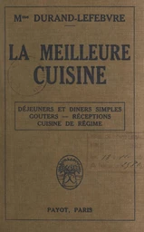 La meilleure cuisine