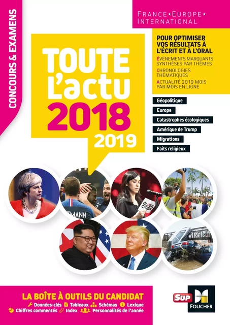 Toute l'actu 2018 - Concours &amp; examens - Sujets et chiffres clefs de l'actualité 2019 - Pierre Savary, Michel Derczansky, Anne Ducastel, Frédéric Métézeau - Foucher