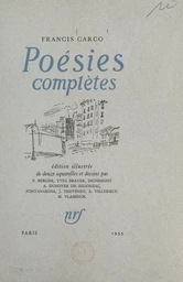 Poésies complètes