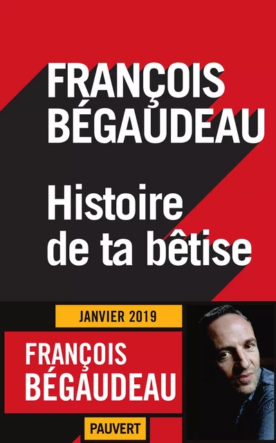 Histoire de ta bêtise - François Bégaudeau - Fayard/Pauvert