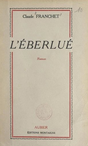 L'éberlué - Claude Franchet - FeniXX réédition numérique