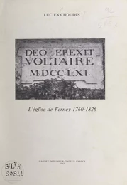 Deo erexit Voltaire MDCCLXI