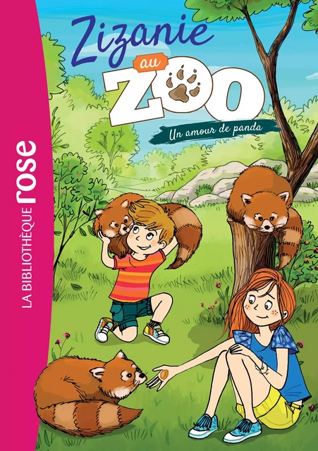 Zizanie au zoo 03 - Un amour de panda - Cécile Alix - Hachette Jeunesse