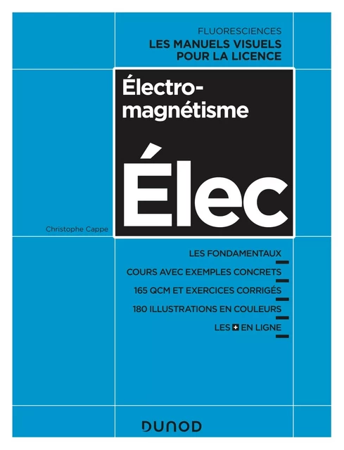 Electromagnétisme - Christophe Cappe - Dunod