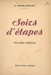 Soirs d'étapes