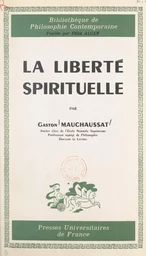 La liberté spirituelle