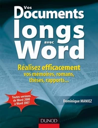 Vos documents longs avec Word