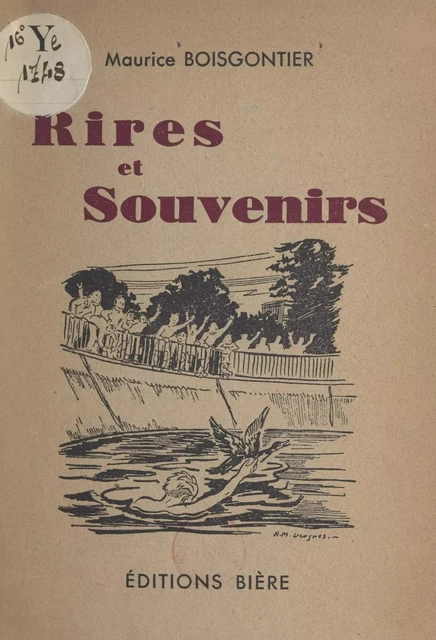 Rires et souvenirs - Maurice Boisgontier - FeniXX réédition numérique