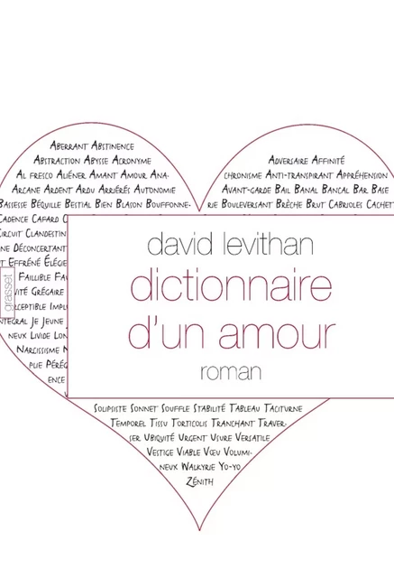 Dictionnaire d'un amour - David Levithan - Grasset