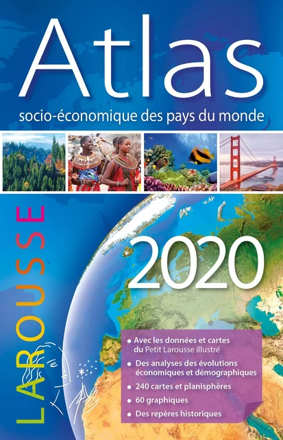 Atlas socio-économique des pays du monde 2020 - Simon Parlier - Larousse